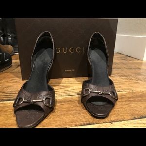 Gucci women’s high heels.